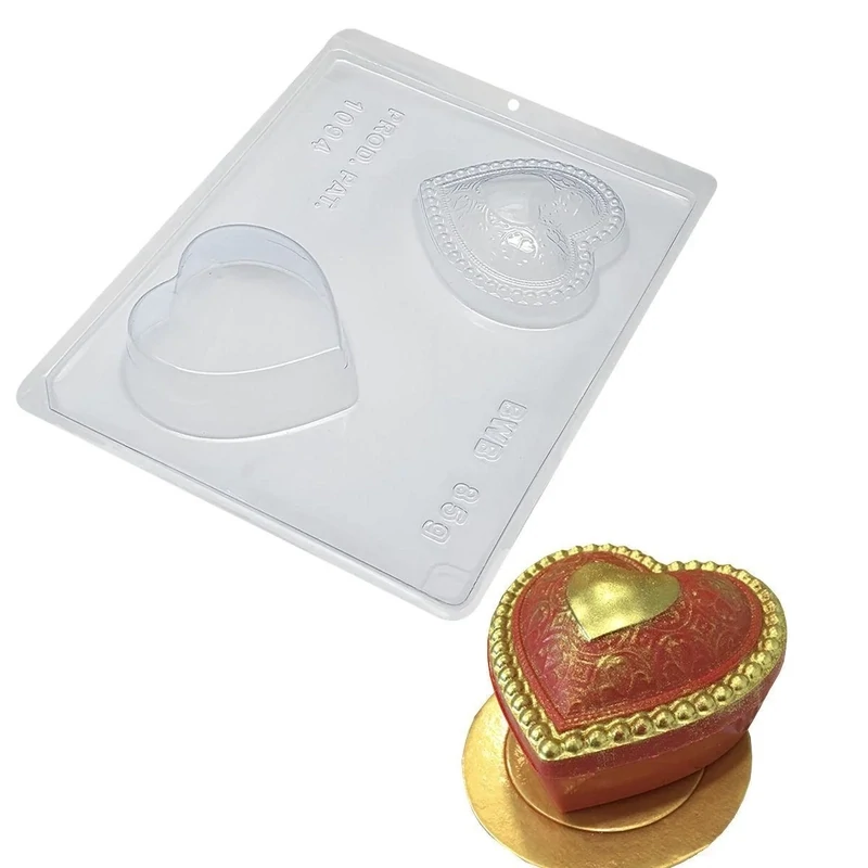 BWB Jewelry Heart Chest 3 Part Mold