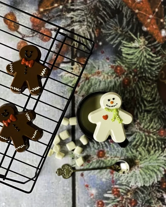 BWB Gingerbread 3 Cavities 3 Part Mold