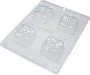 BWB Square Present 4 Cavities 3 Part Mold