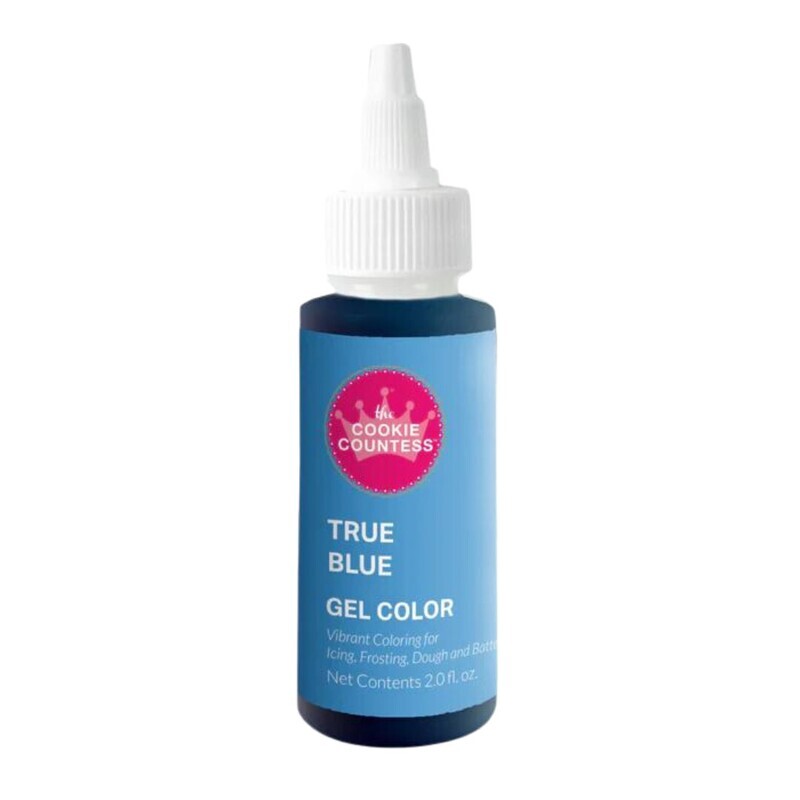 Cookie Countess Gel Color True Blue 2oz