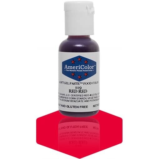 Americolor Gel Food Color Red Red .75oz