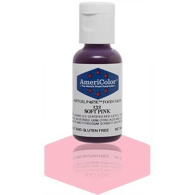 Americolor Gel Food Color Soft Pink .75oz