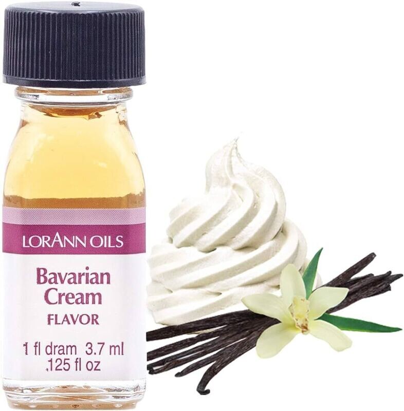 Super Strength Flavor LorAnn Bavarian Cream .125 oz