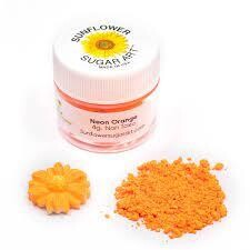 Sunflower Sugar Art Neon Orange Petal Dust 4gr