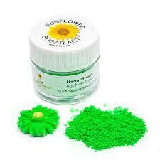 Sunflower Sugar Art Neon Green Matte Petal Dust 4gr
