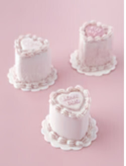 My Little Cake Pop Tall Heart Red Cake Mold - (has imperfections, read description)