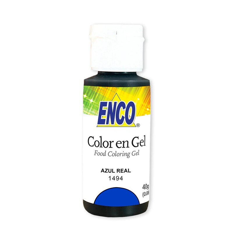 Enco Gel Color Royal Blue / Azul Real 1.4 oz