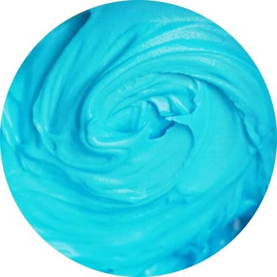 Cookie Countess Gel Color Neon Bright Blue 2oz