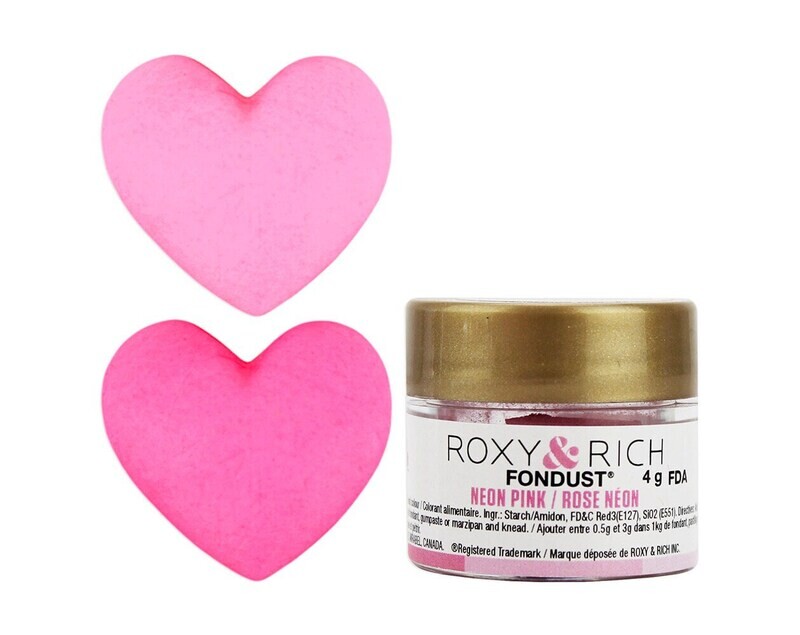 R &amp; R Fondust  Neon Pink 4g