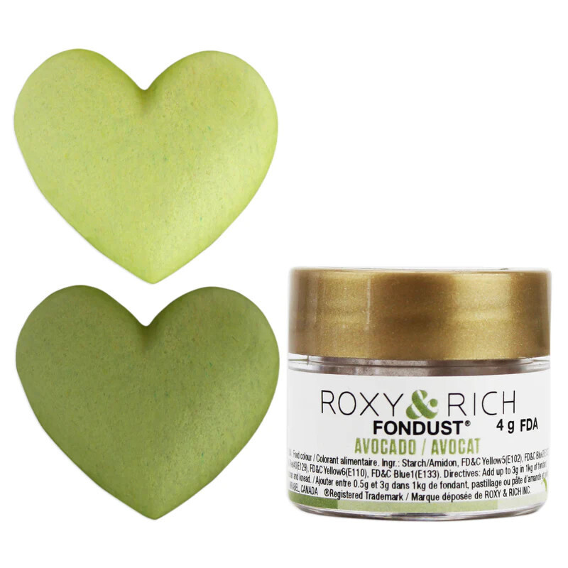 R &amp; R Fondust Avocado 4g