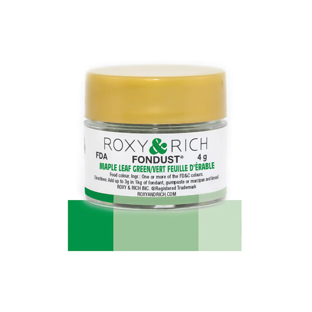 Fondust Maple Leaf Green 4g