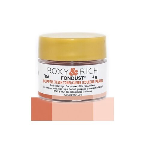 R &amp; R Fondust Copper (Fleshtone) 4g