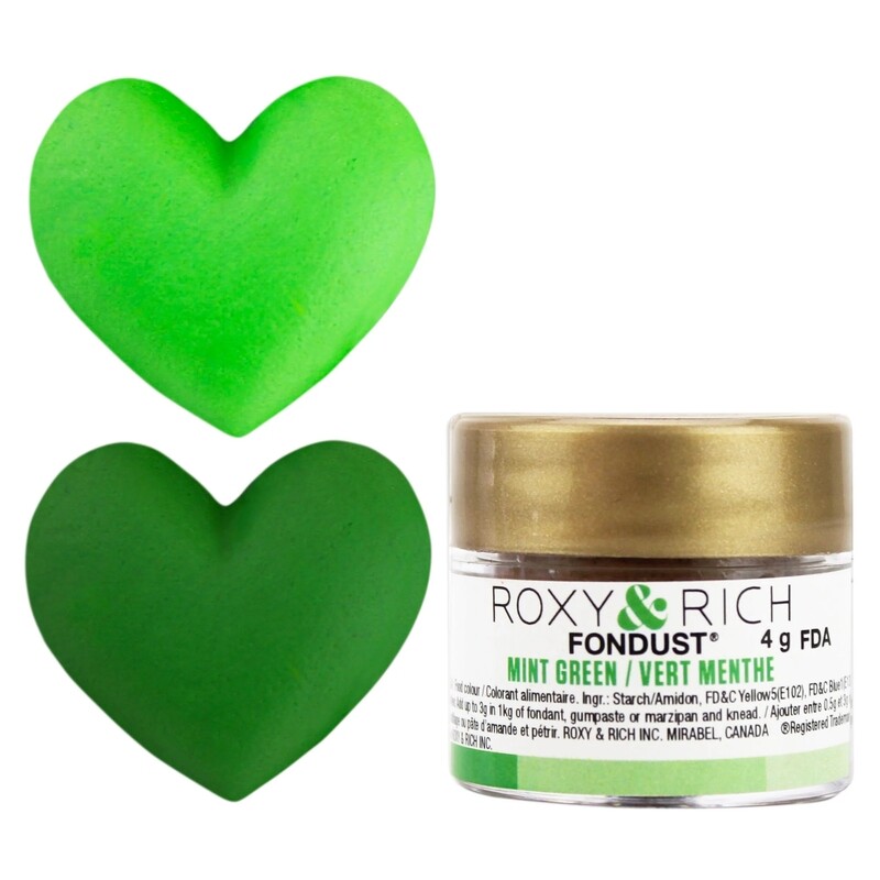 R &amp; R Fondust Mint Green 4g