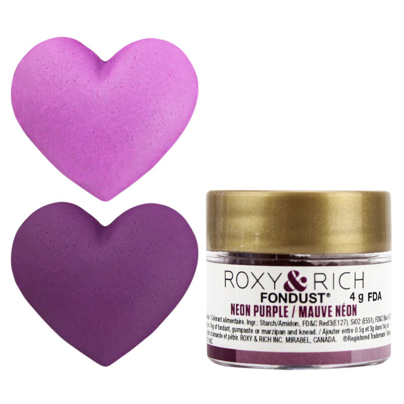 R &amp; R Fondust Neon Purple 4g