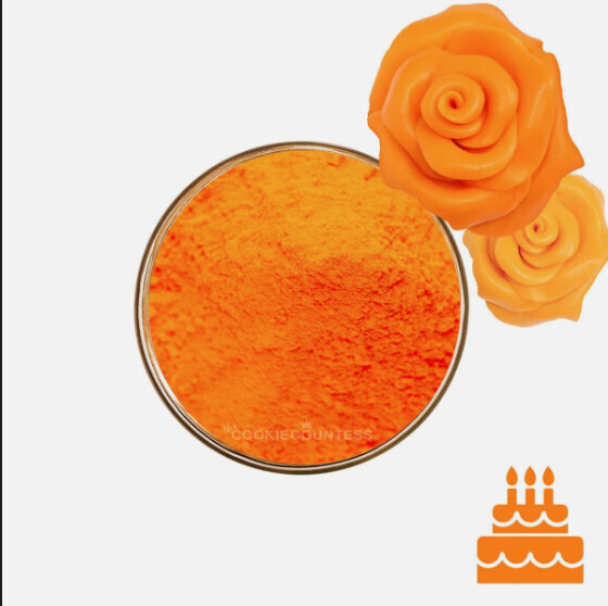 R &amp; R Fondust Neon Orange 4g