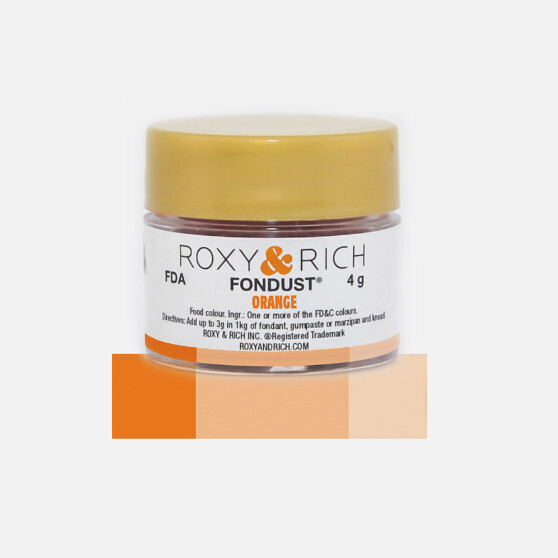 R &amp; R Fondust Orange 4g