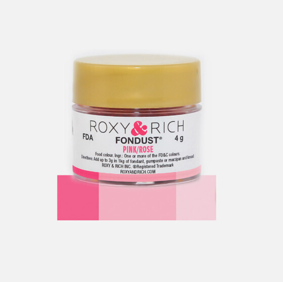 R &amp; R Fondust Pink 4g