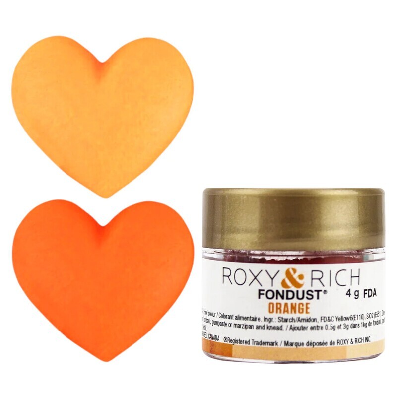 R &amp; R Fondust Orange 4g