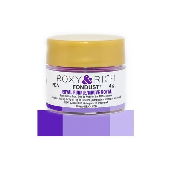 R &amp; R Fondust Royal Purple 4g