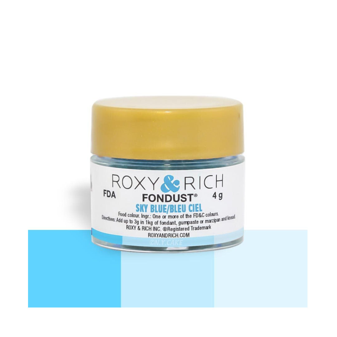 R &amp; R Fondust Sky Blue 4g