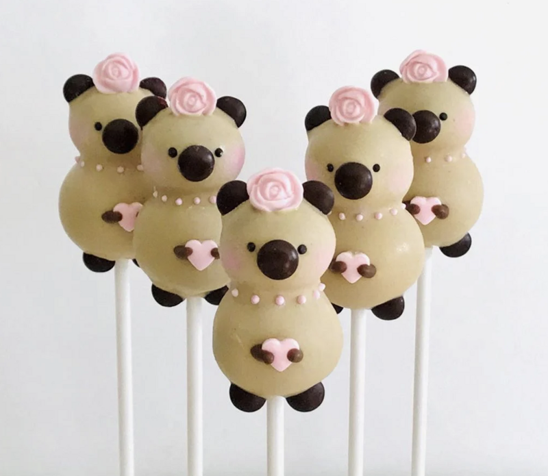 My Little Cake Pop Snowman Mold