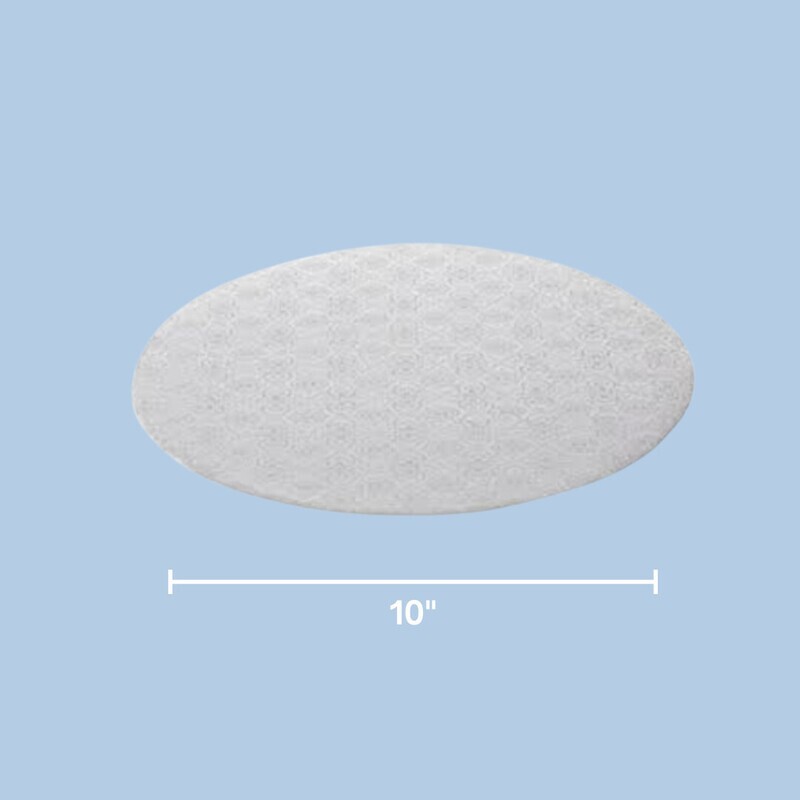 10&quot; Wrap White