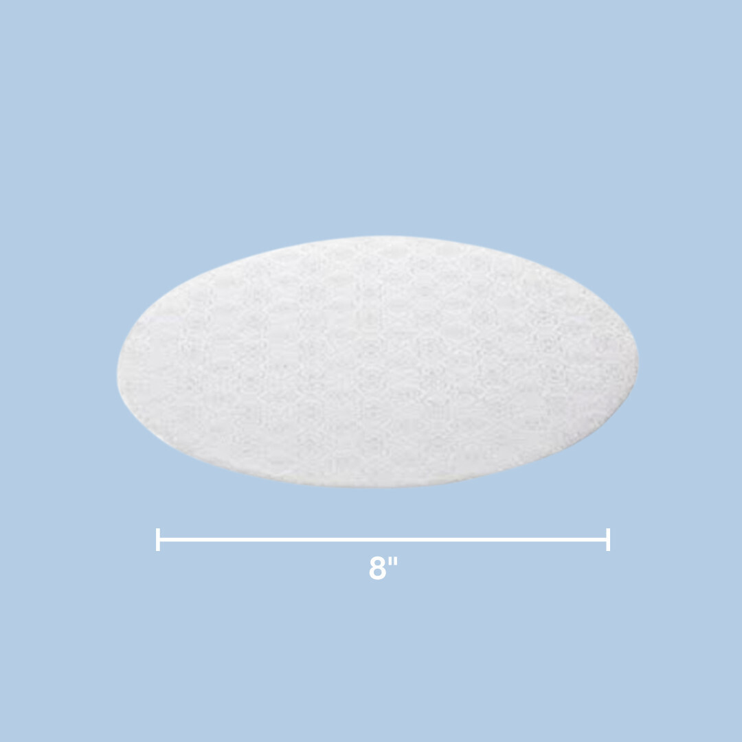 8&quot; Wrap White
