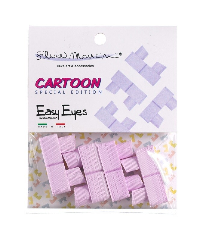 Silvia Mancini Easy Eyes Cartoon Purple