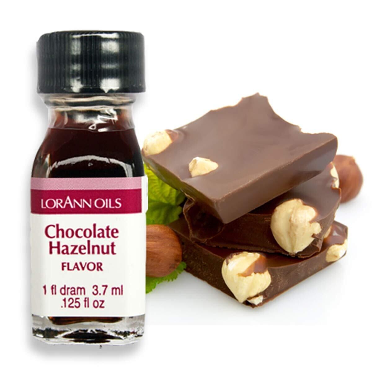 Super Strength Flavor LorAnn Chocolate Hazlenut .125oz