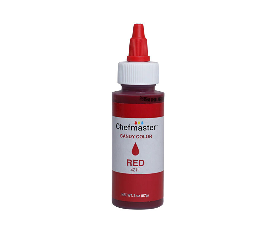 Chefmaster Candy Color Red 2oz