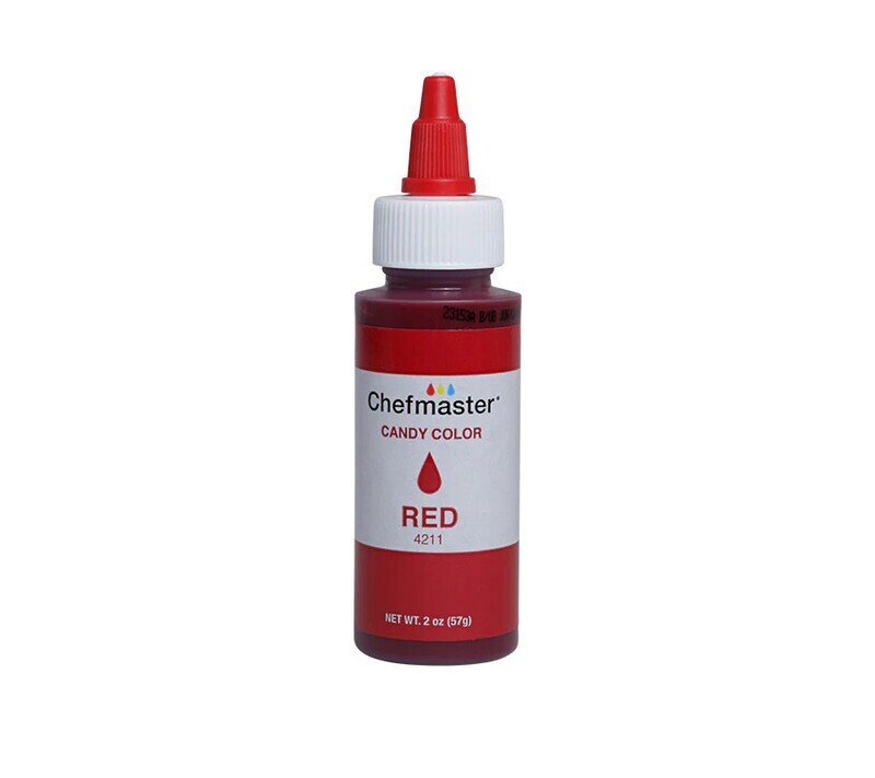 Chefmaster Candy Color Red 2oz