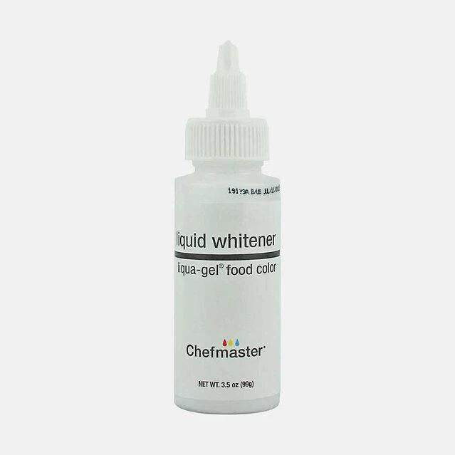 Chefmaster Gel Food Color Liquid Whitener  3.5oz.