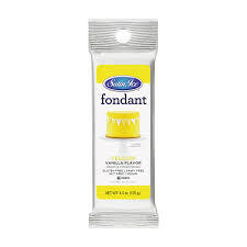 Satin Ice Fondant Yellow 4.4 oz