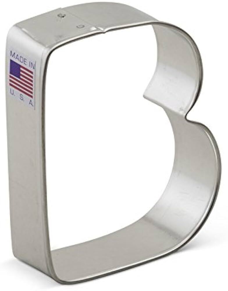 AC Cookie Cutter Letter B