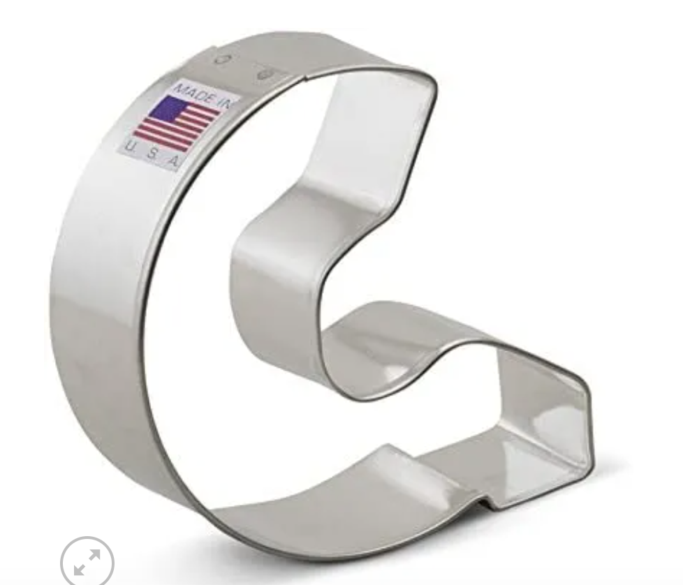 AC Cookie Cutter Letter G