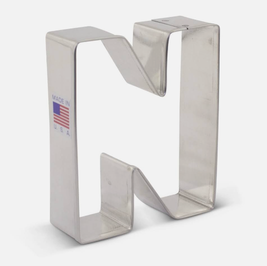 AC Cookie Cutter Letter N*