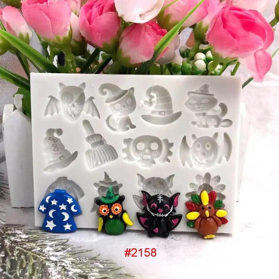 Silicone Mold Halloween Creatures