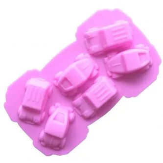 Silicone Mold Little Cars
