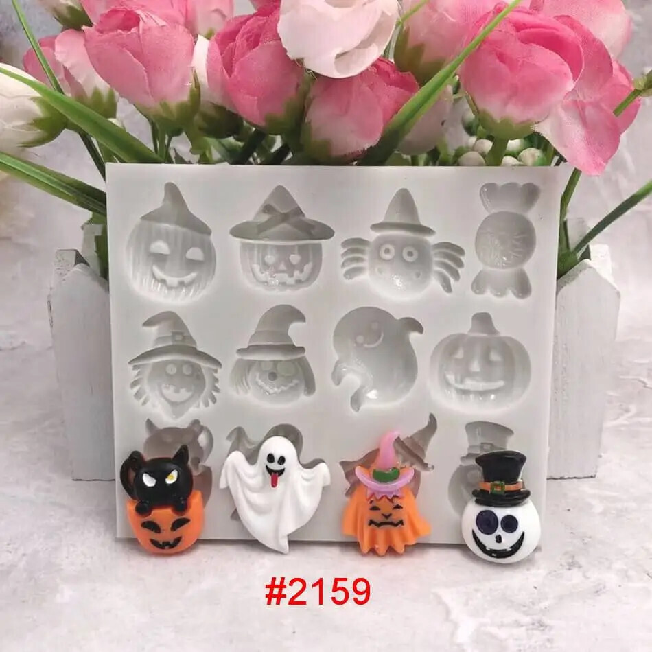 Silicone Mold Halloween Spooky Character