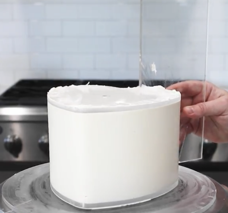 Cake Safe Acrylic Disks 6”-.5" Heart