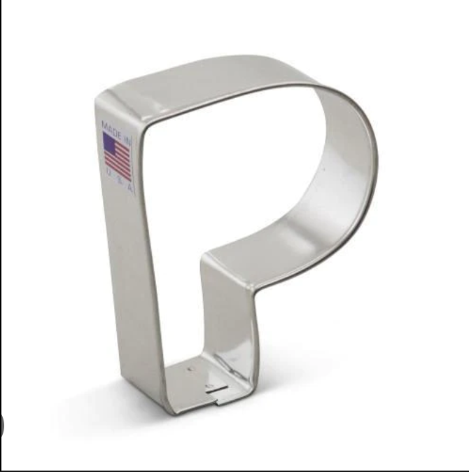 AC Cookie Cutter Letter P