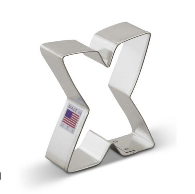 AC Cookie Cutter Letter X