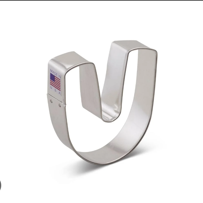 AC Cookie Cutter Letter U
