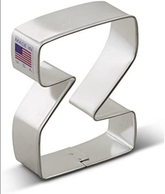 AC Cookie Cutter Letter Z