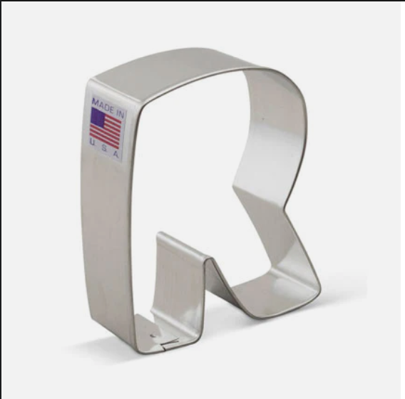 AC Cookie Cutter Letter R