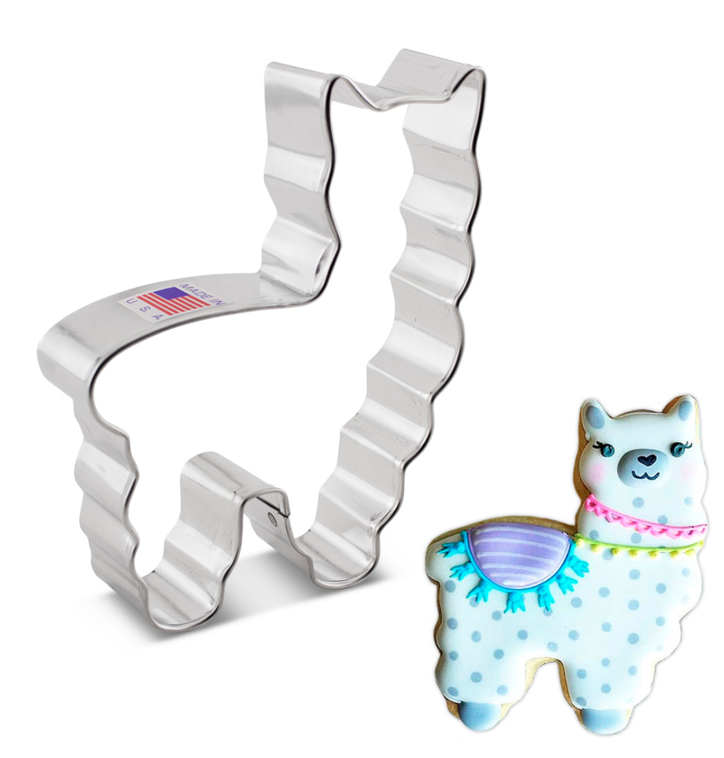 AC Cookie Cutter Llama