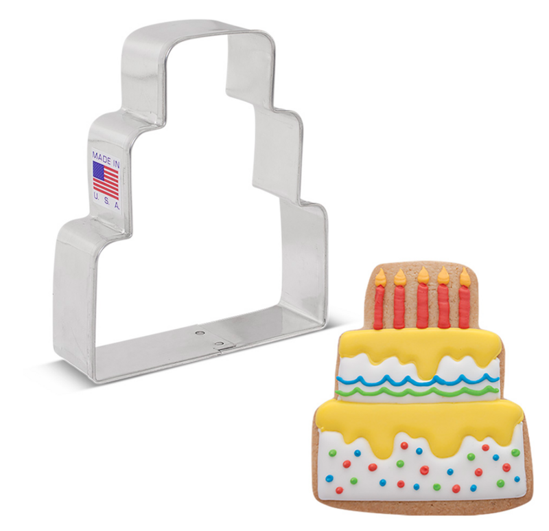 AC Cookie Cutter Wedding Cake