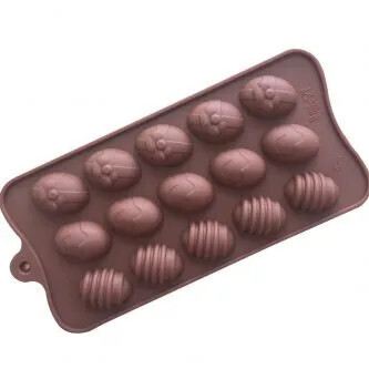 Silicone Mold 15 Cavities Easter Egg