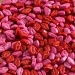 GD Pink and Red Lips Candy Shape 3.5 oz.