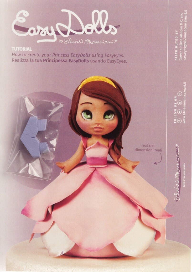 Silvia Mancini Princess Easy Dolls Tutorial Set
